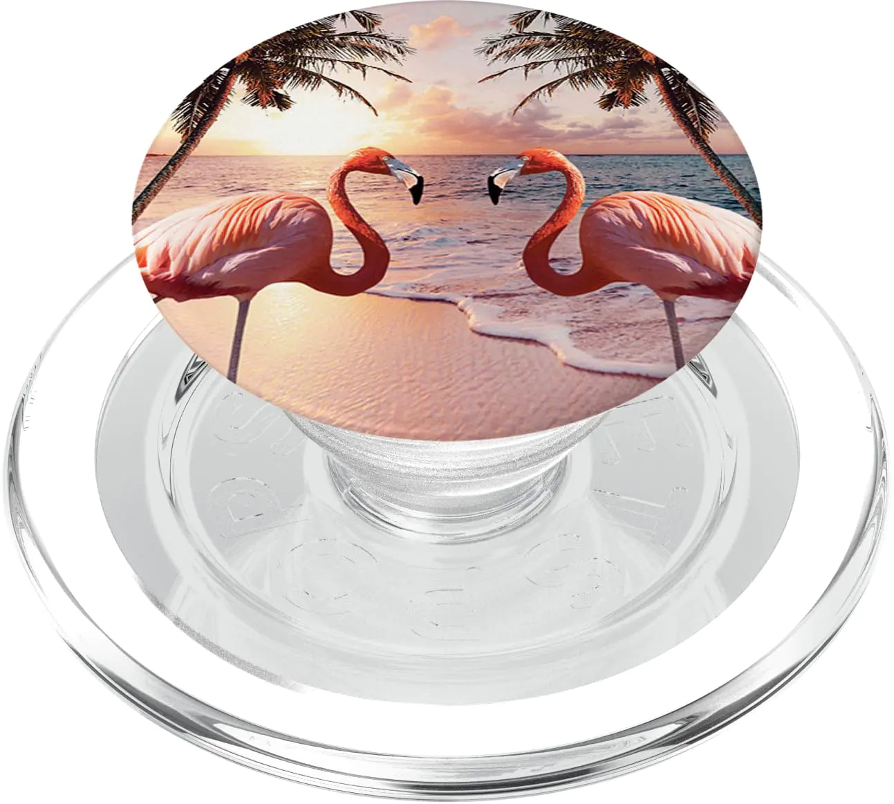 Flamingo Paradise MagSafe PopGrip