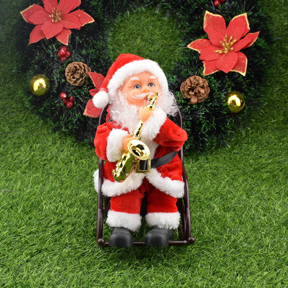 Santa Climber Decor