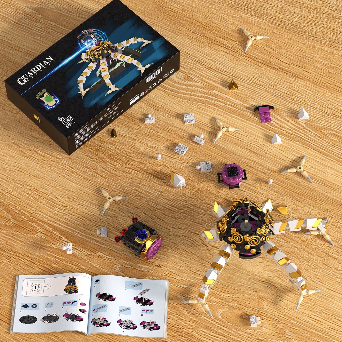 Multi Foot Monster Building Block Game-Themes Brick Toys Christmas Collection Gift for Fans Kids