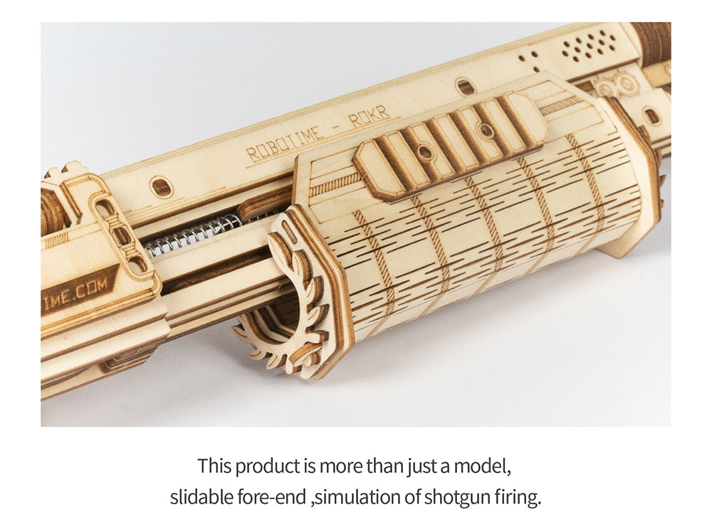 Robotime Gun Blocks Model Buliding Kit Toys Gift For Children Kids Boys Birthday Gift