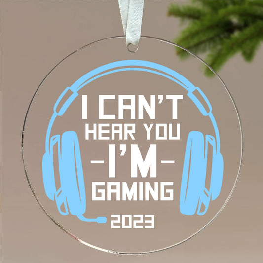 Acrylic Christmas VG Ornament