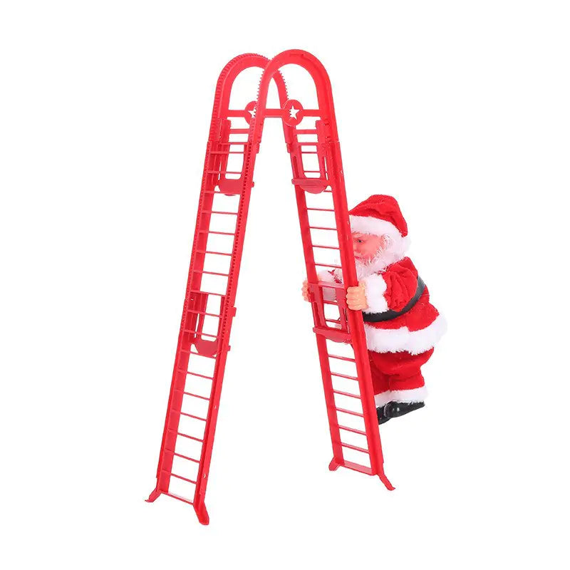 Santa Climber Decor