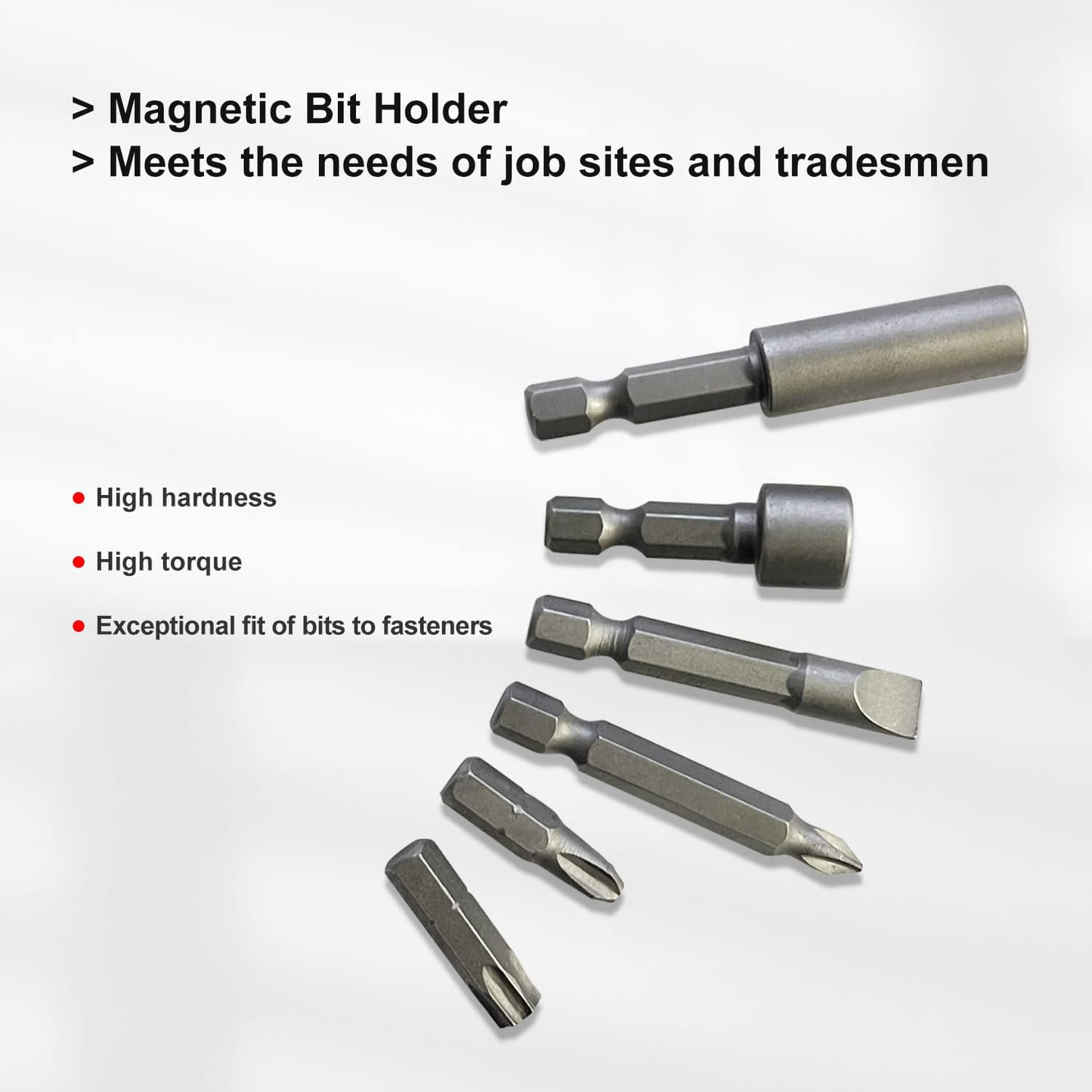 37-Piece Magnetic Screwdriver and Nut Driver Bit Set