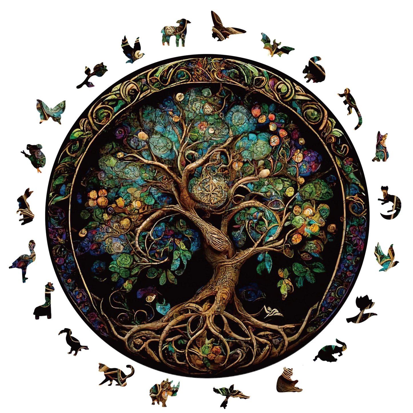Tree of Life 200-Piece Wooden Jigsaw