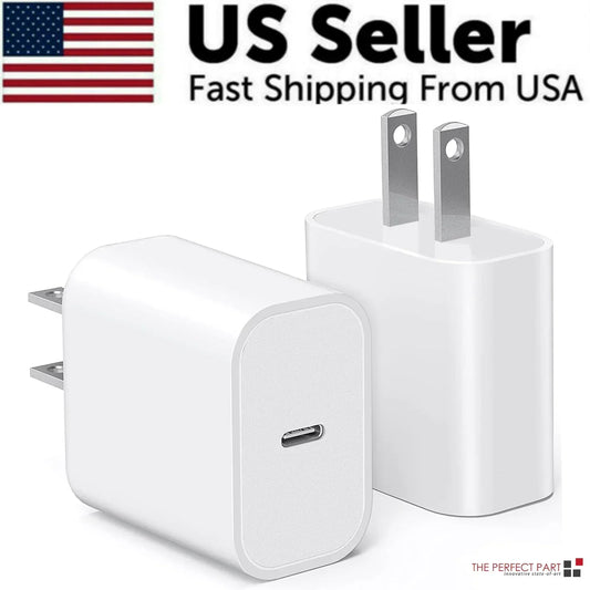 20W PD USB-C Speedy Charger Set for iPhone 15 & iPad Pro
