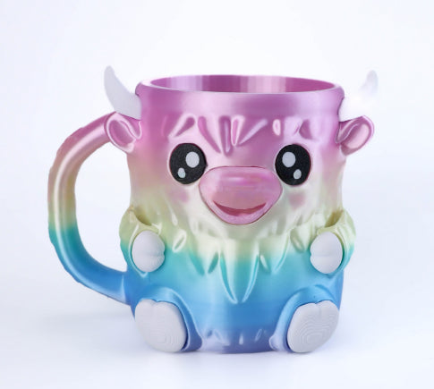 Penguin Pebbles Ice Pint Holder Cow Cup