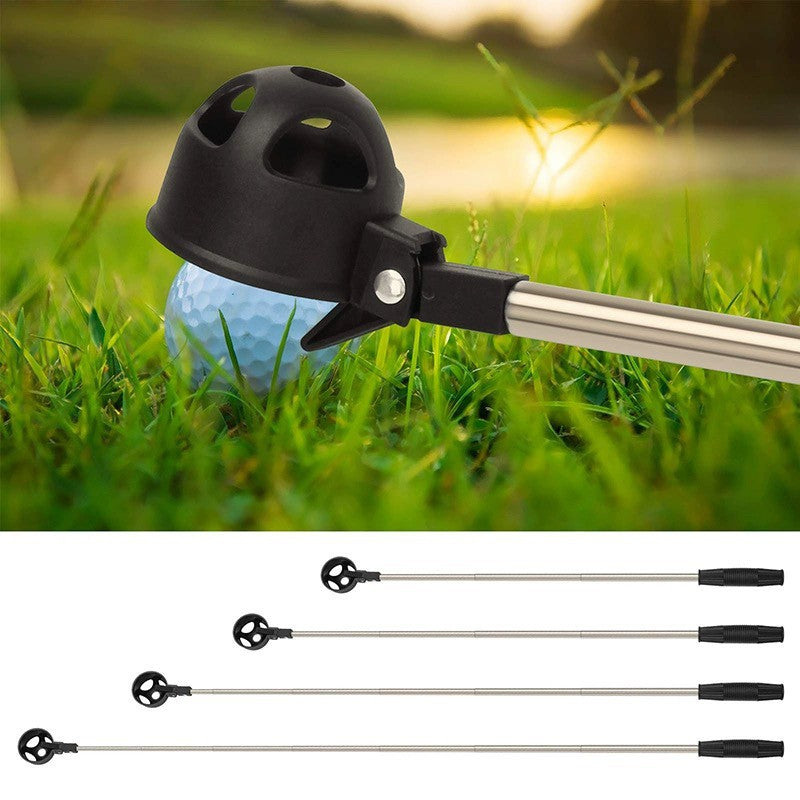 Stainless Steel Antenna Portable Golf Retractable Ball Retriever