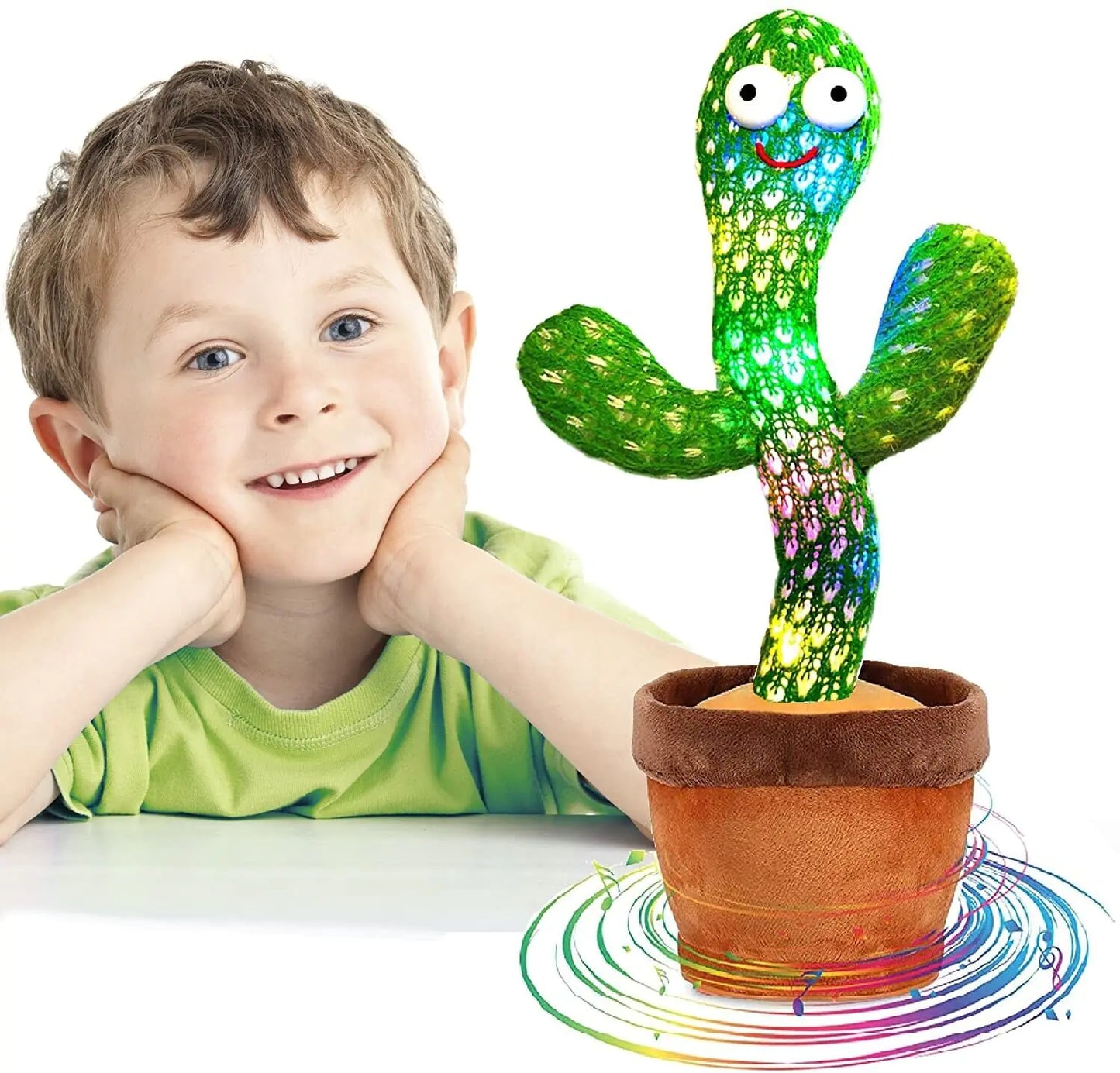 Musical Dancing Cactus Plush Toy