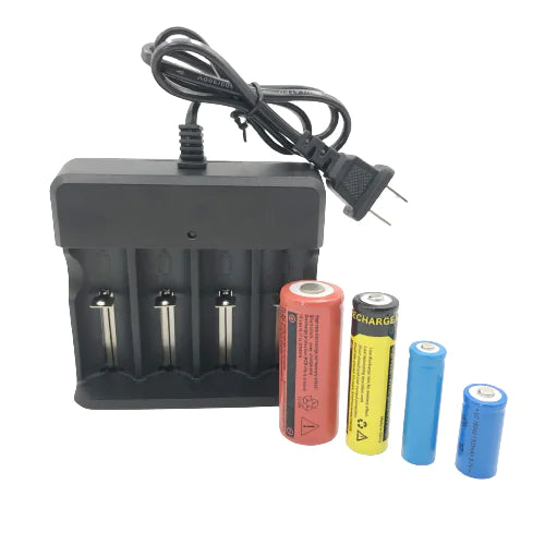 Smart Li-ion Charger 3.7V Universal Slots - USA