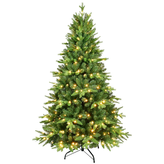 Luminous 6ft Art Christmas Tree with LED Lights