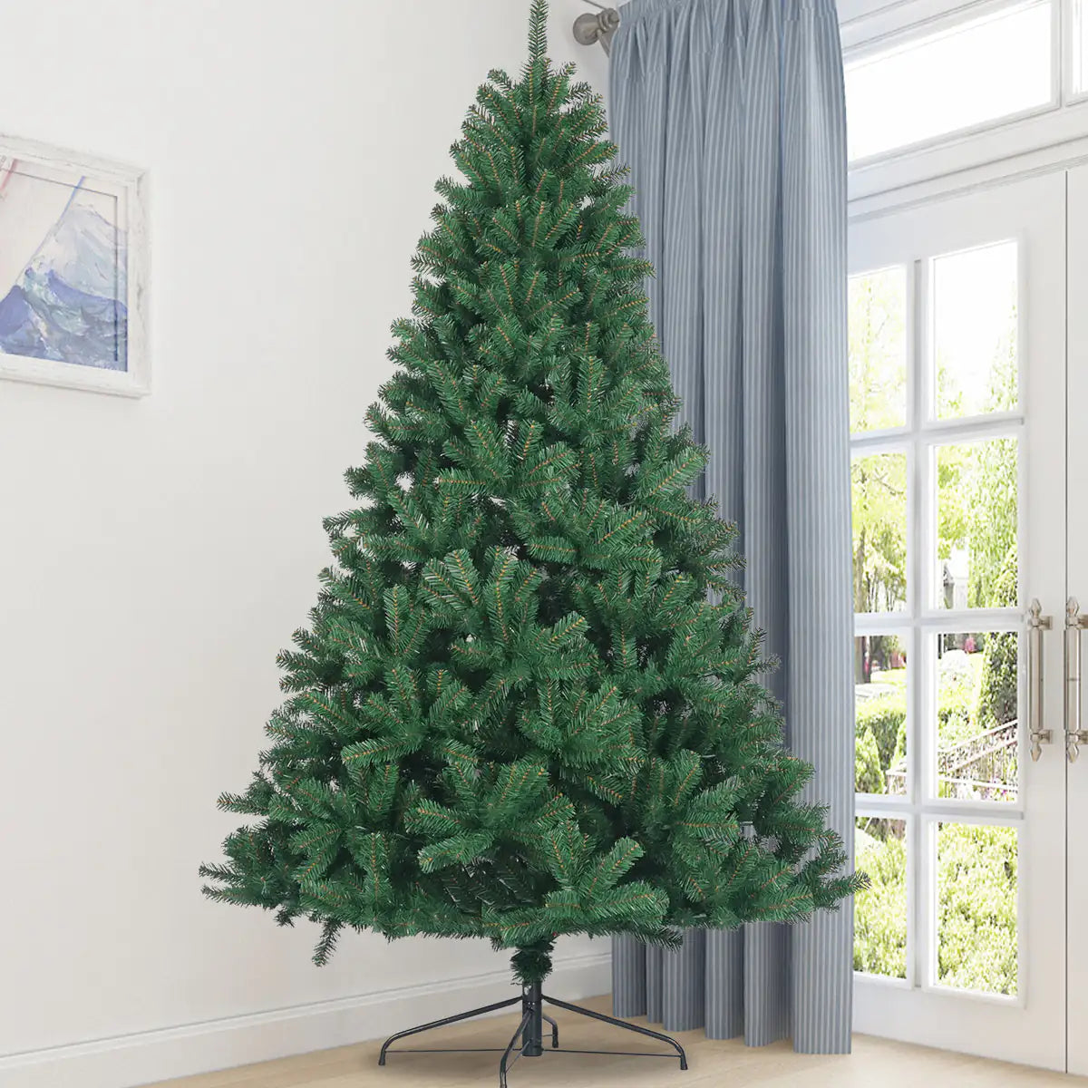 Spruce Essence Artificial Christmas Tree 7.5 Ft Green