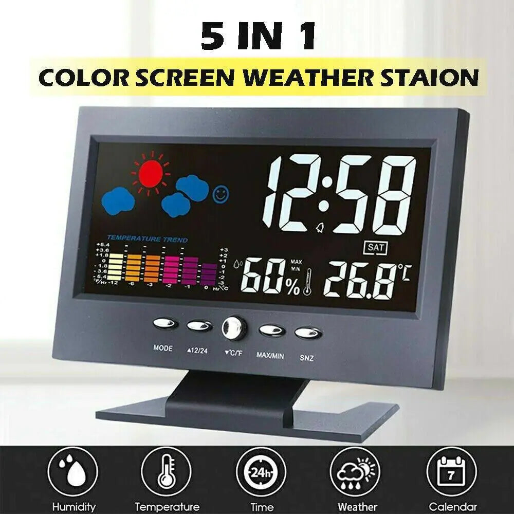 All-in-One LED Smart Clock