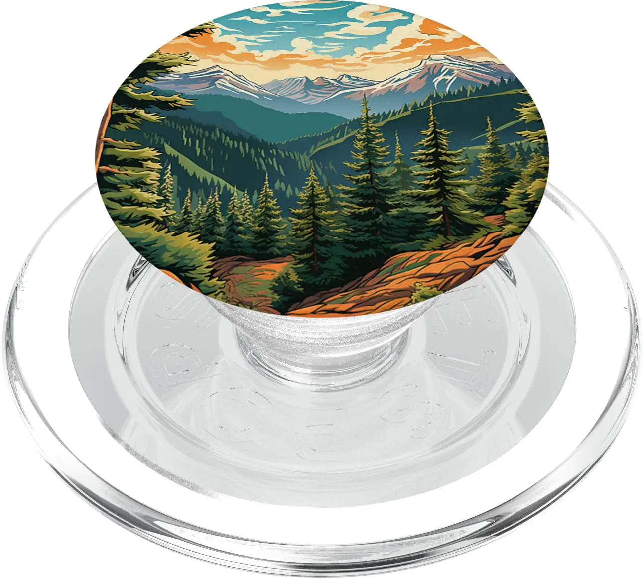 Forest Hike MagSafe PopGrip for iPhone