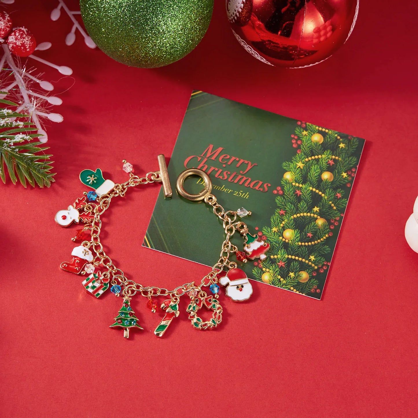 Holiday Charm Bracelet