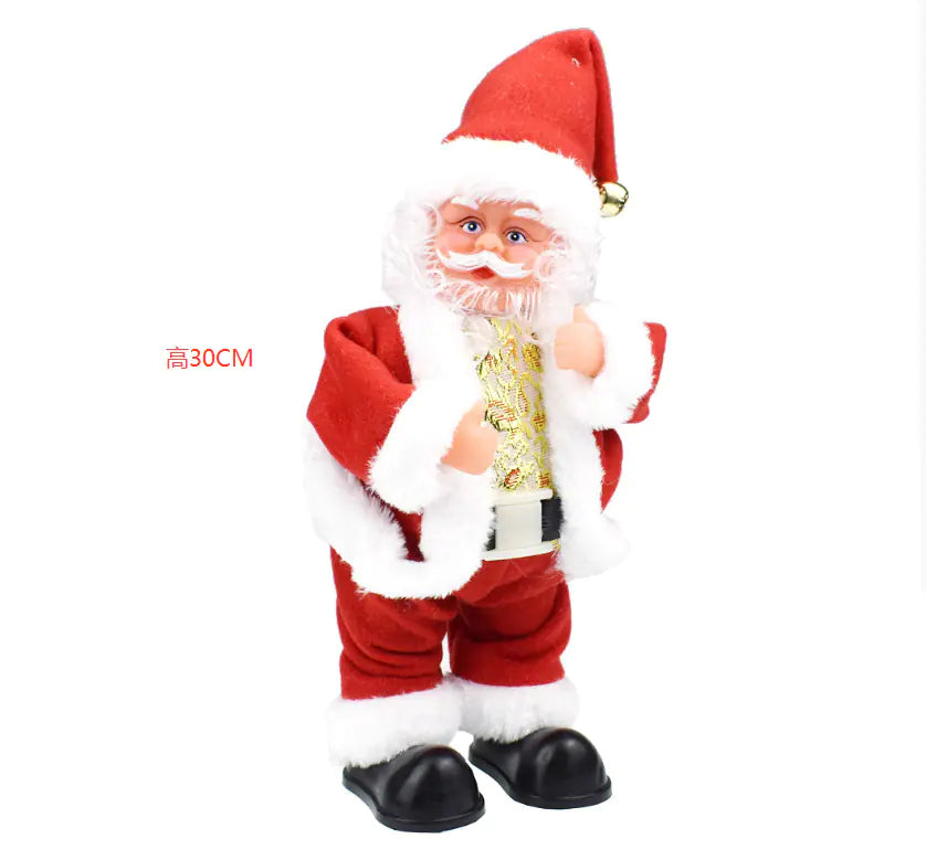 Santa Climber Decor