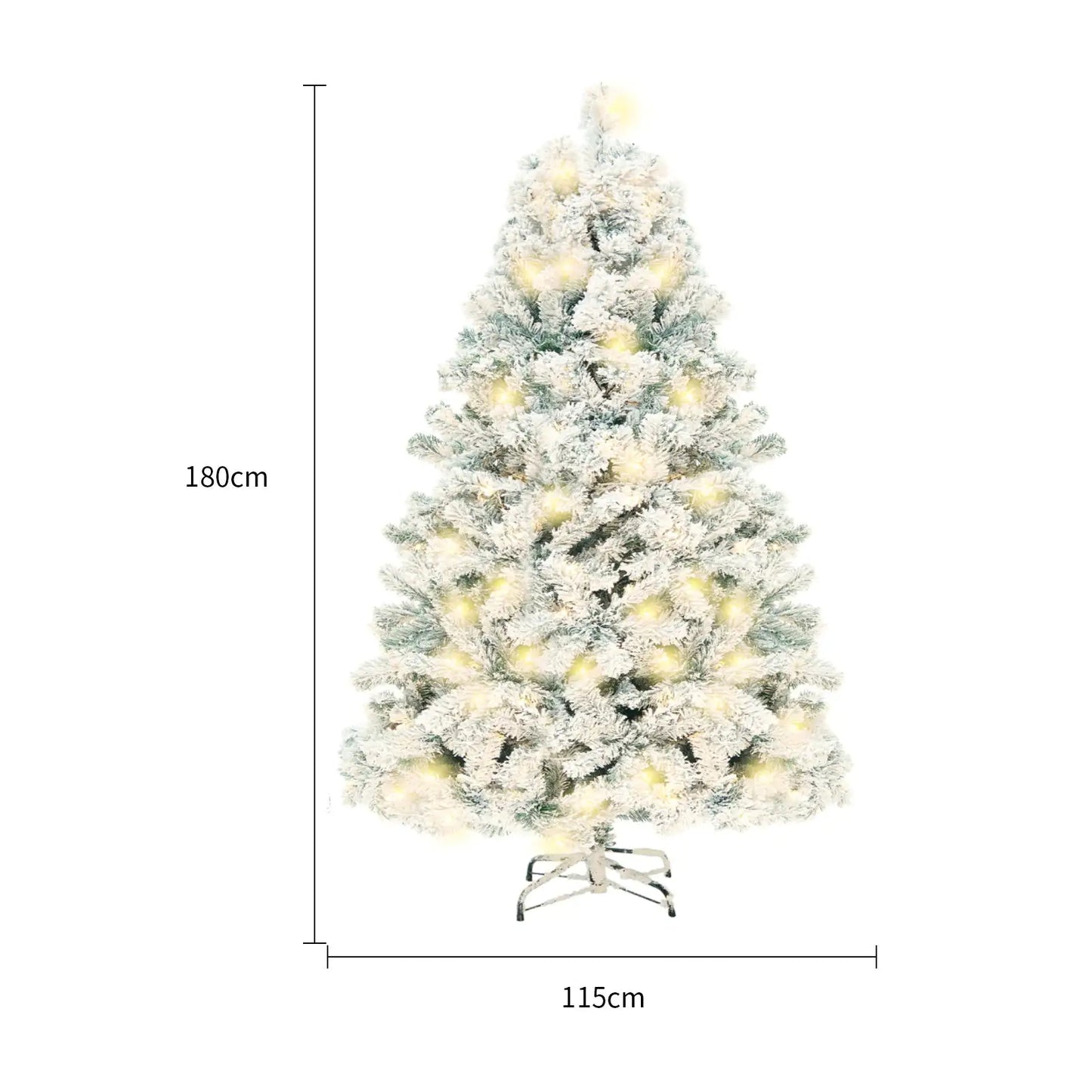 Frosted Wonderland Christmas Tree