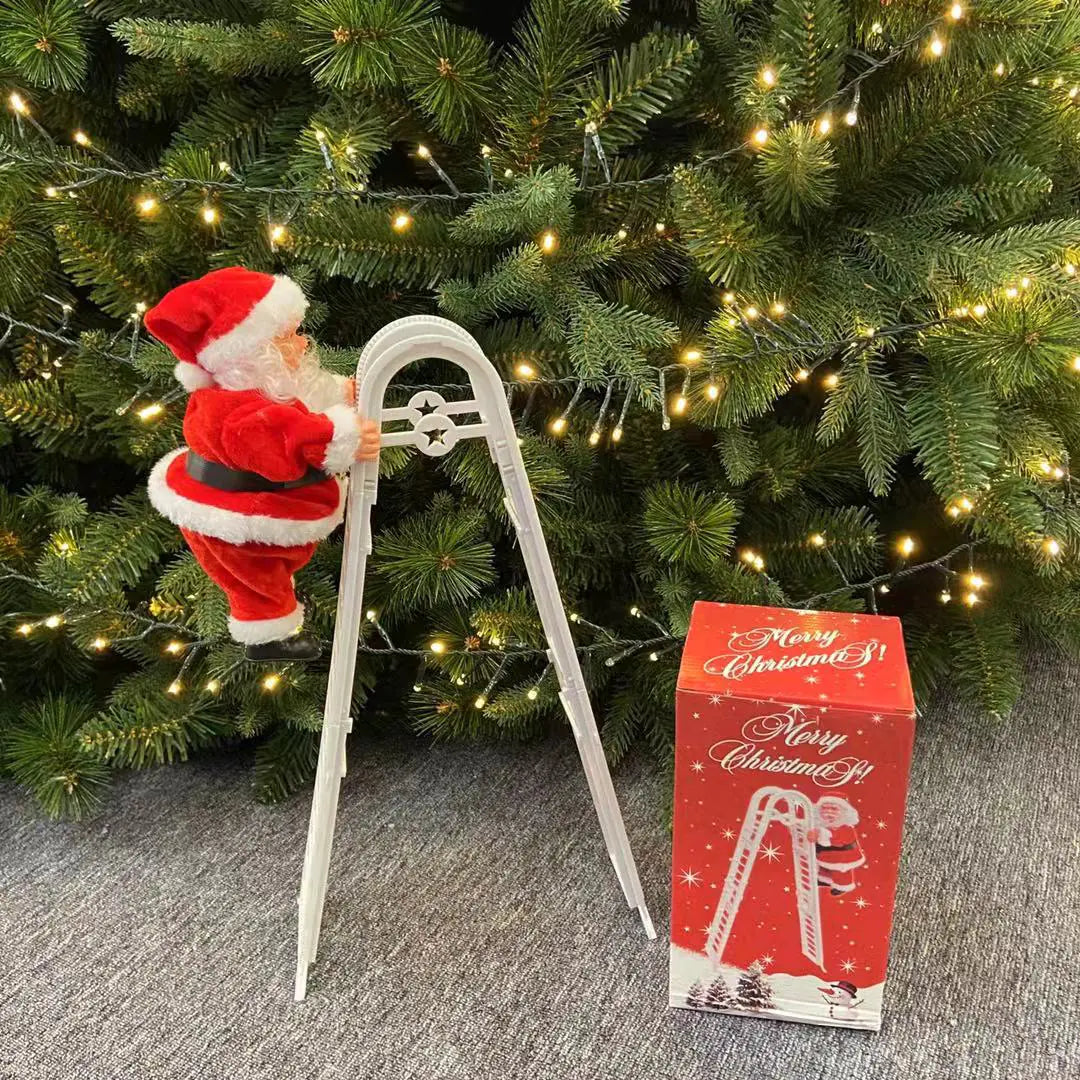 Santa Climber Decor