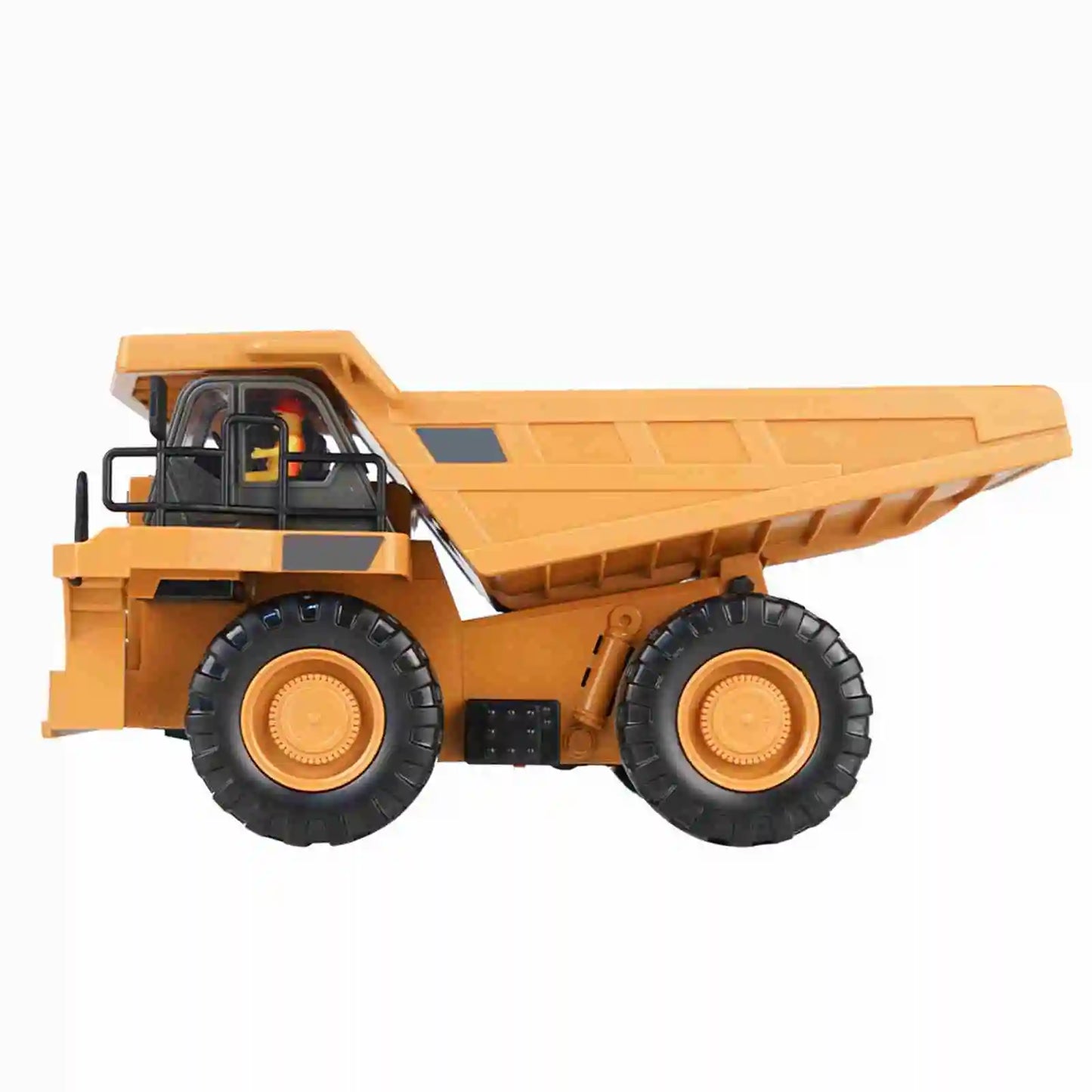 RC Dump Truck 1/24 2.4GHz 9CH RC Construction Truck Engineering Vehicles Educational Toys for Kids with Light Music
