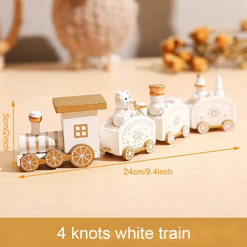 Christmas Train Merry Christmas Decorations For Home 2025 Cristmas Ornament Xmas Navidad Noel Gifts Happy New Year 2026 Gifts