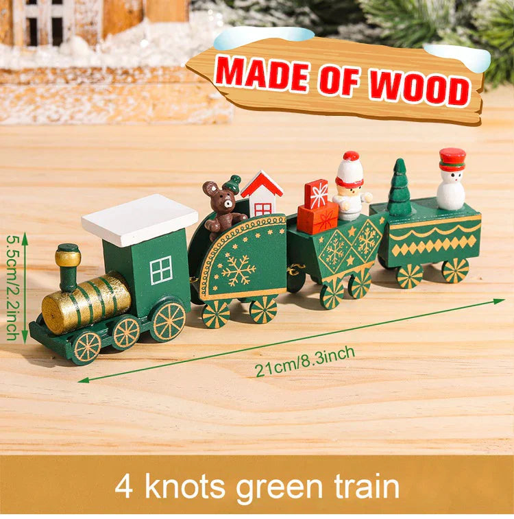 Christmas Train Merry Christmas Decorations For Home 2025 Cristmas Ornament Xmas Navidad Noel Gifts Happy New Year 2026 Gifts
