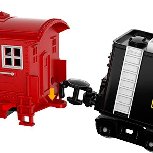 Electric Train Set for Kids Boys and Girls, Classic Christmas Train Toys, Steam Locomotive Engine, Lights & Sound, Tracks