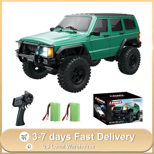 C8809 1/18 RC Car 2.4G Remote Control Crawler 4WD Electric Climbing Off-Road Model Car Toys for Children