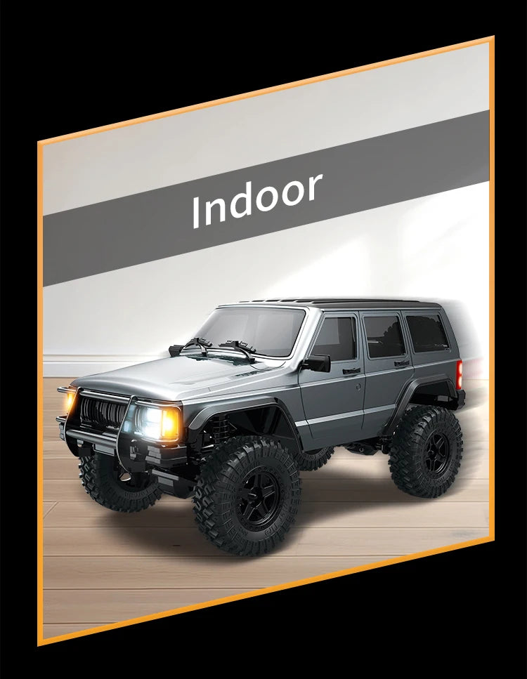 C8809 1/18 RC Car 2.4G Remote Control Crawler 4WD Electric Climbing Off-Road Model Car Toys for Children