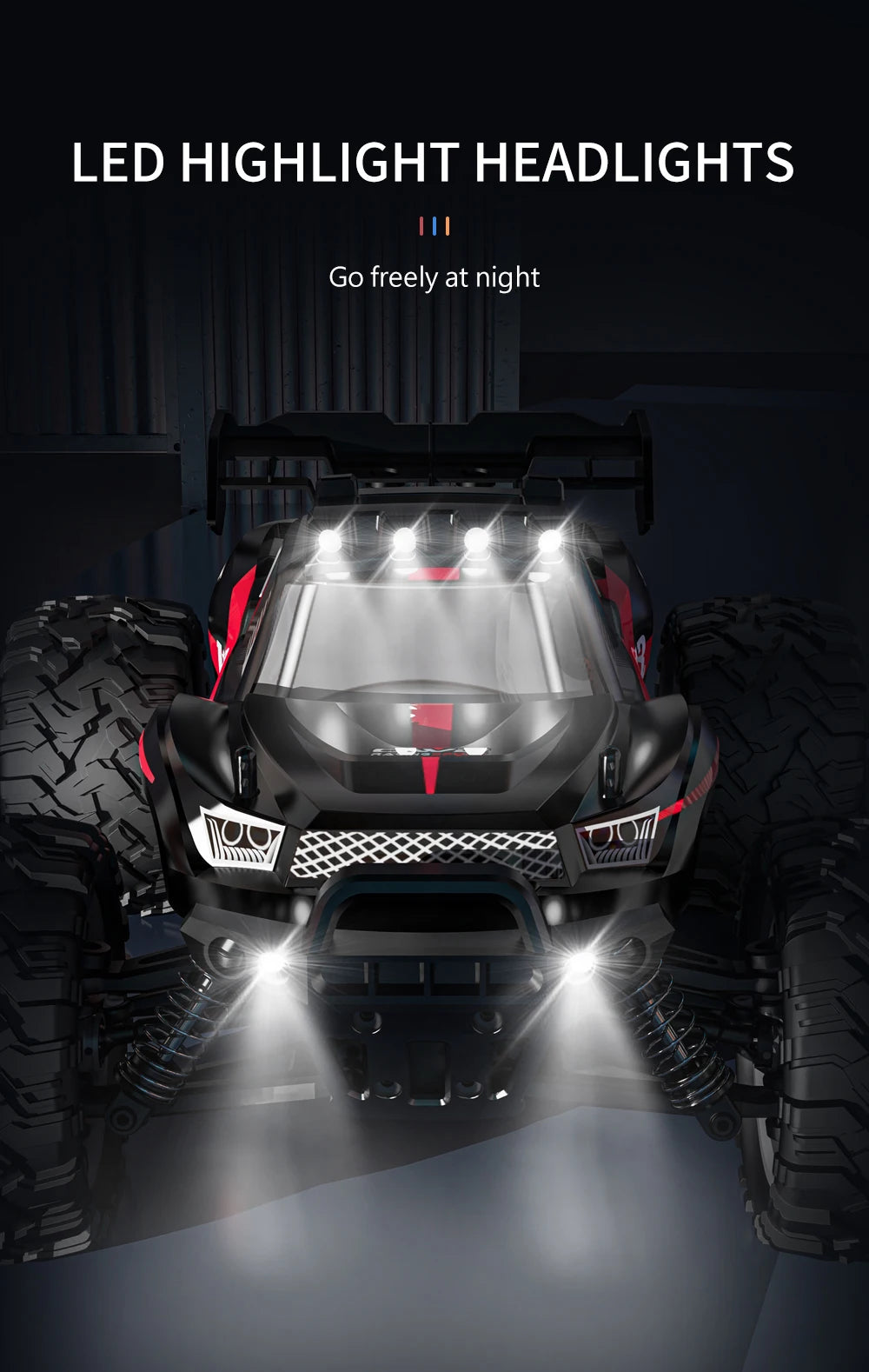 40KM/H High Speed KF15 1:16 RC Car 2.4G Remote Control Truck Electric Off-Road Drift Racing Car Toys