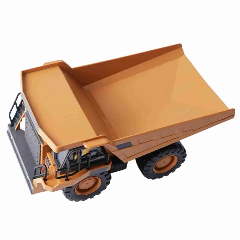 RC Dump Truck 1/24 2.4GHz 9CH RC Construction Truck Engineering Vehicles Educational Toys for Kids with Light Music