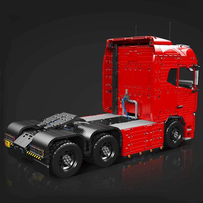 Mould King 19015 Technical Truck Toys The Remote Control FH16 Pneumatic Tractor Building Block Assembly Car Brick Set Kids Gift
