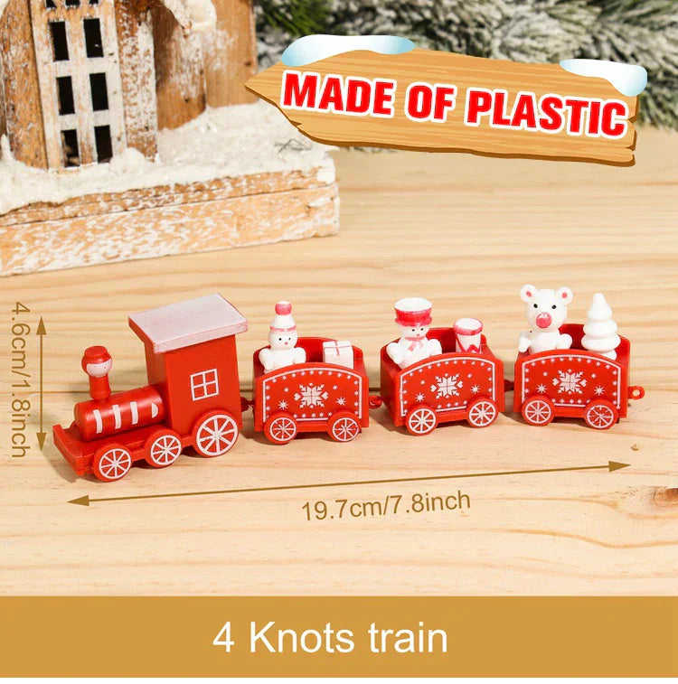Christmas Train Merry Christmas Decorations For Home 2025 Cristmas Ornament Xmas Navidad Noel Gifts Happy New Year 2026 Gifts
