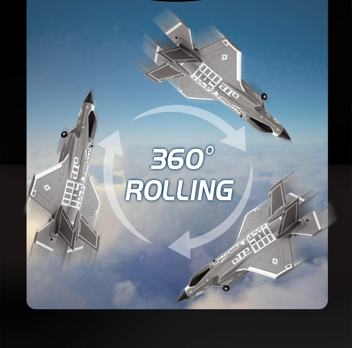 F35 Fighter Jet RC Plane FX9635 4CH Remote Control Airplane High Brushless Stunt Flying Glider Model Toys for Adults Boys Gift