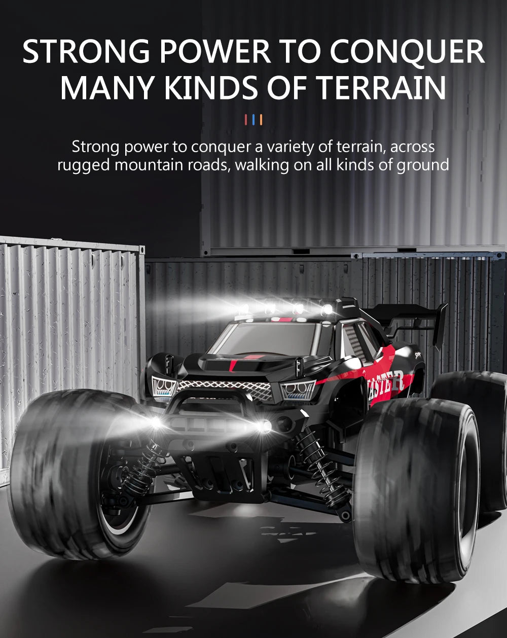 40KM/H High Speed KF15 1:16 RC Car 2.4G Remote Control Truck Electric Off-Road Drift Racing Car Toys