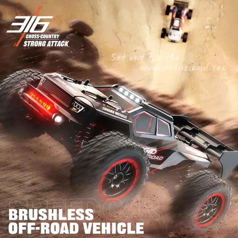 ZLL SG316 MAX 1:16 High Speed Drift Racing Car 80KM/H Brushless Motor 4WD RC Off Road Car Monster Trucks Toys for For Kids Gifts