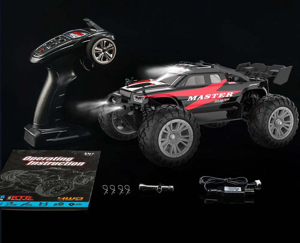 40KM/H High Speed KF15 1:16 RC Car 2.4G Remote Control Truck Electric Off-Road Drift Racing Car Toys