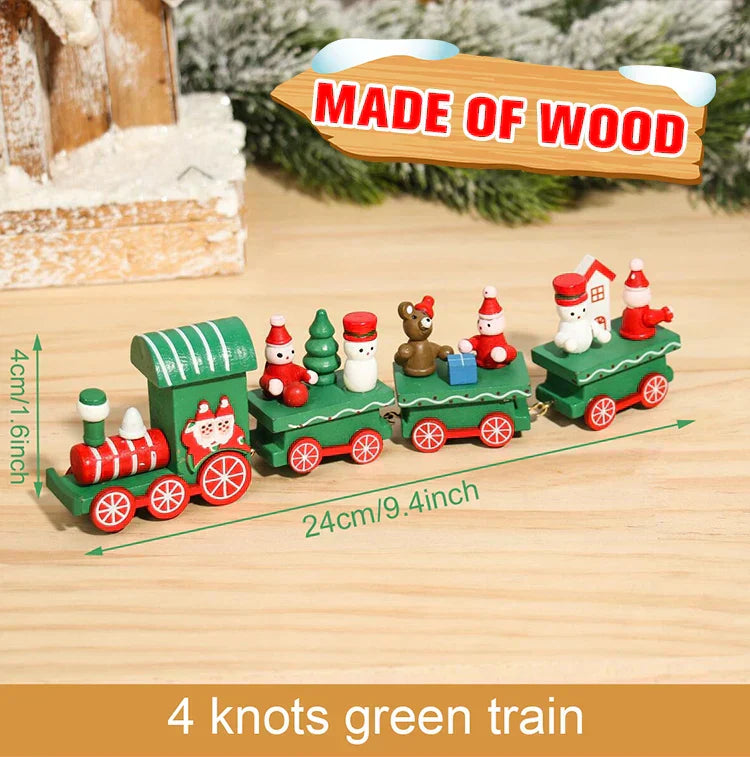 Christmas Train Merry Christmas Decorations For Home 2025 Cristmas Ornament Xmas Navidad Noel Gifts Happy New Year 2026 Gifts