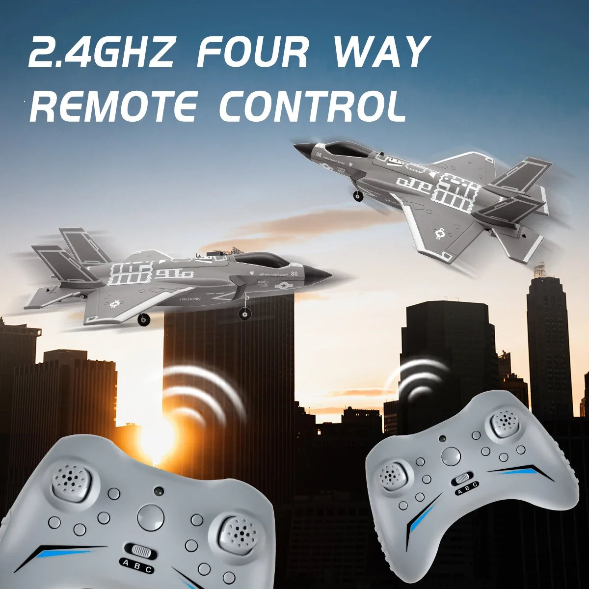 F35 Fighter Jet RC Plane FX9635 4CH Remote Control Airplane High Brushless Stunt Flying Glider Model Toys for Adults Boys Gift