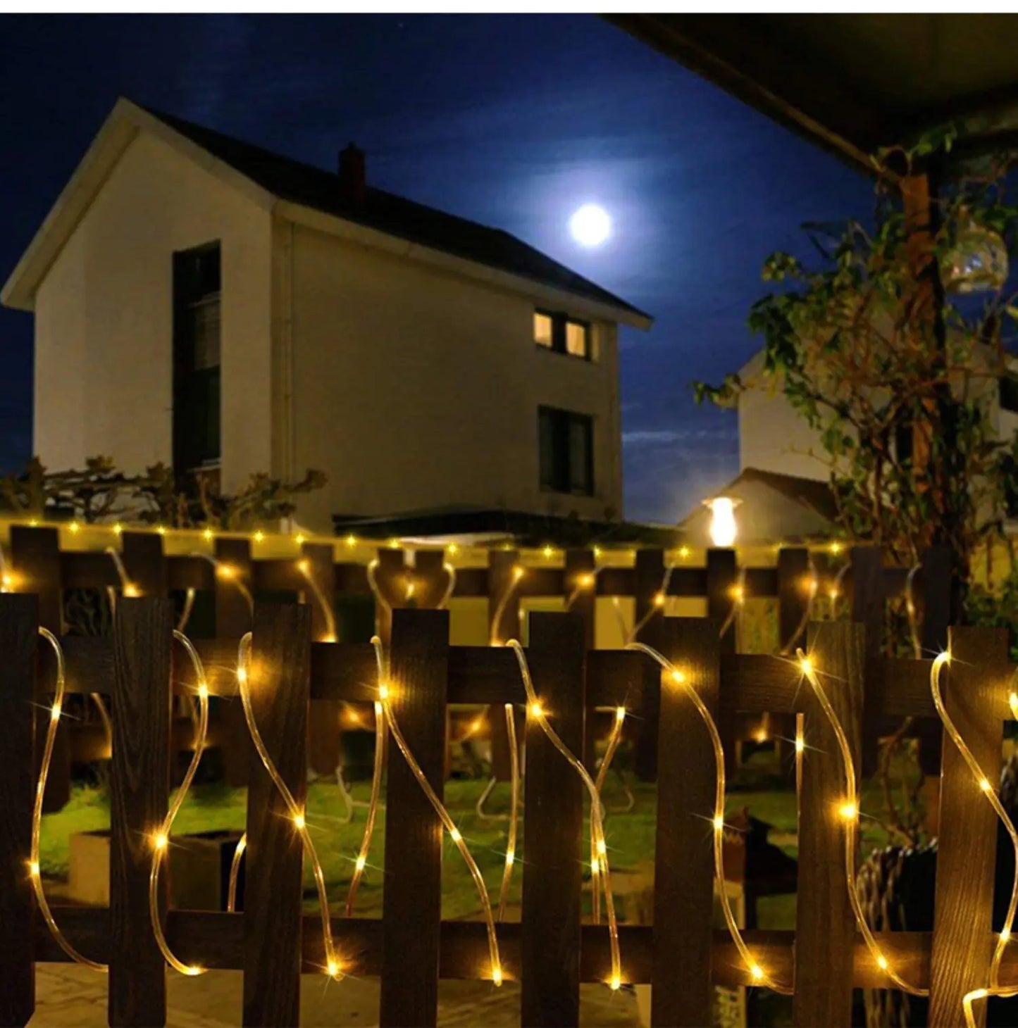 100 LED 33ft Decorative Outdoor Rope Lights