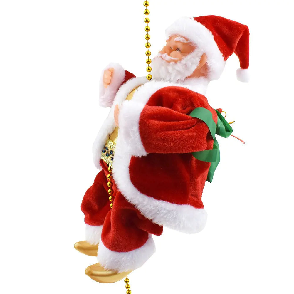 Santa Climber Decor