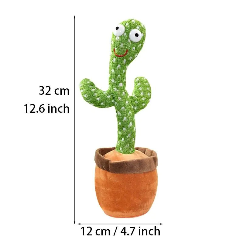 Musical Dancing Cactus Plush Toy