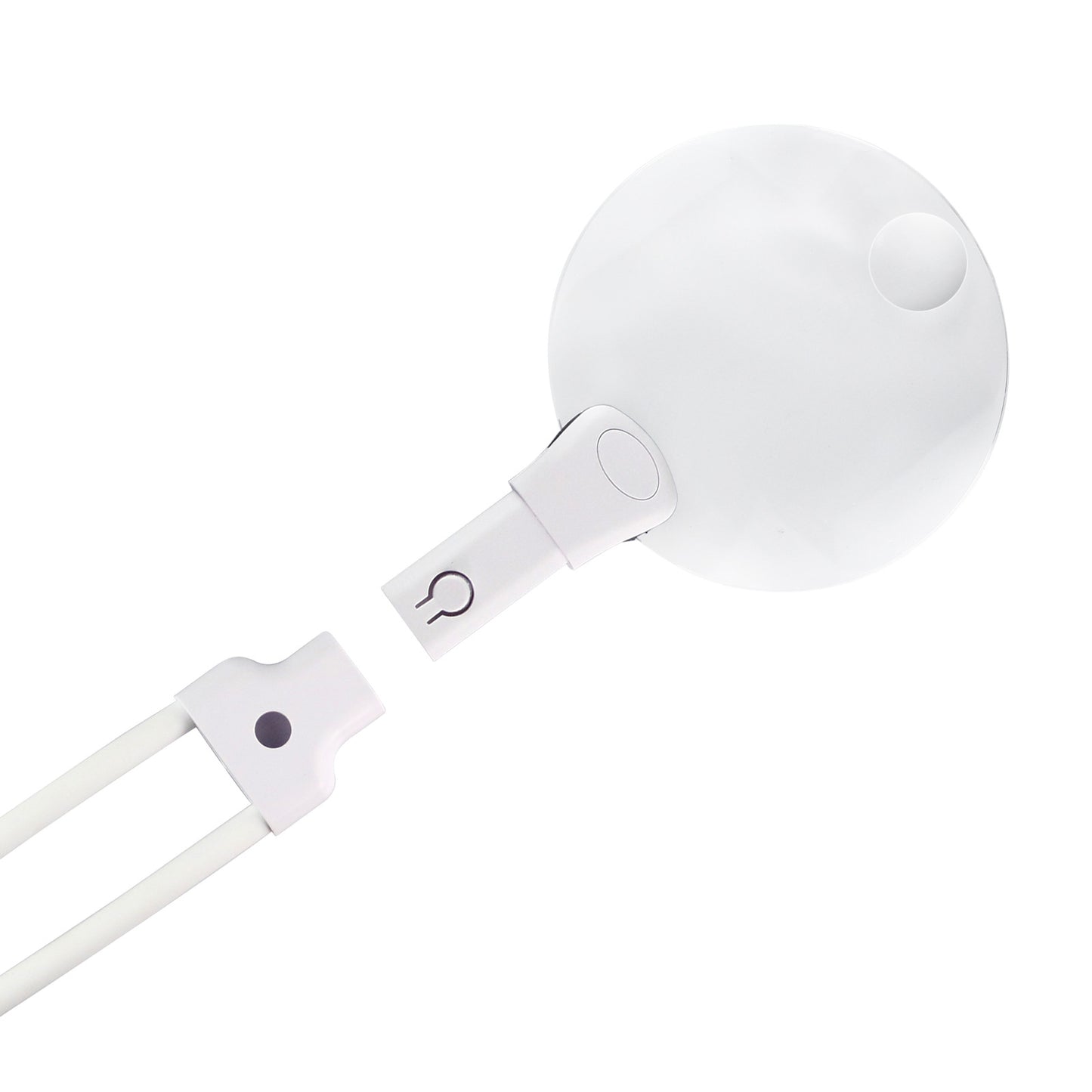 White Desktop Dual-purpose Reading HD Magnifier