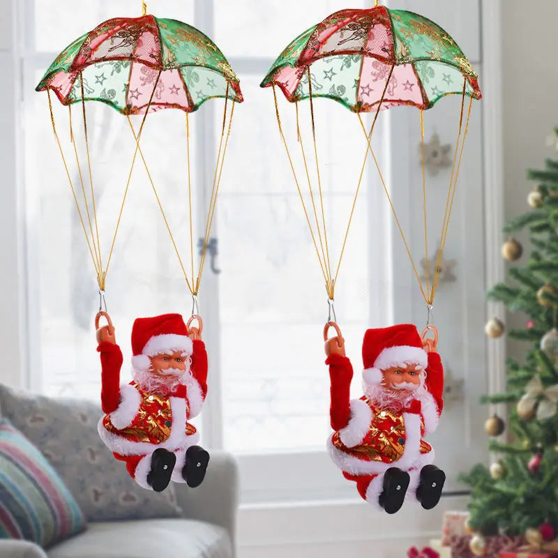 Santa Climber Decor