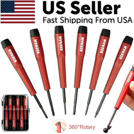 6-Piece Magnetic Precision Screwdriver Set