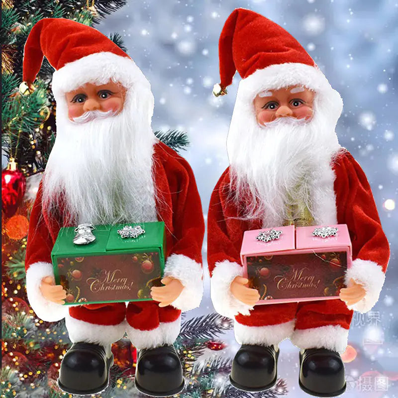 Santa Climber Decor