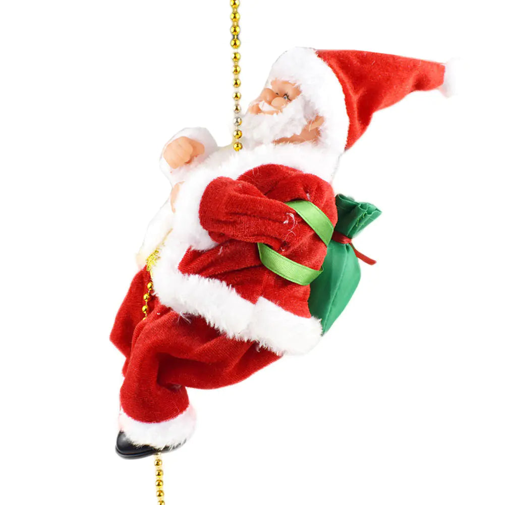 Santa Climber Decor