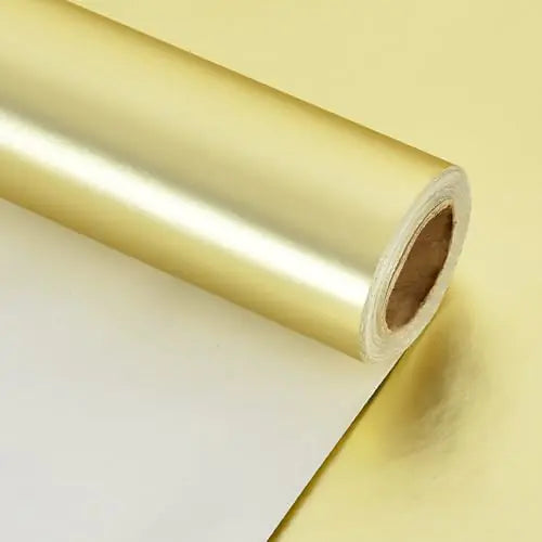 BEISHIDA Metallic Gold Wrapping Paper Roll