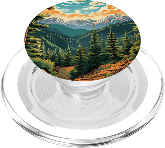 Forest Hike MagSafe PopGrip for iPhone