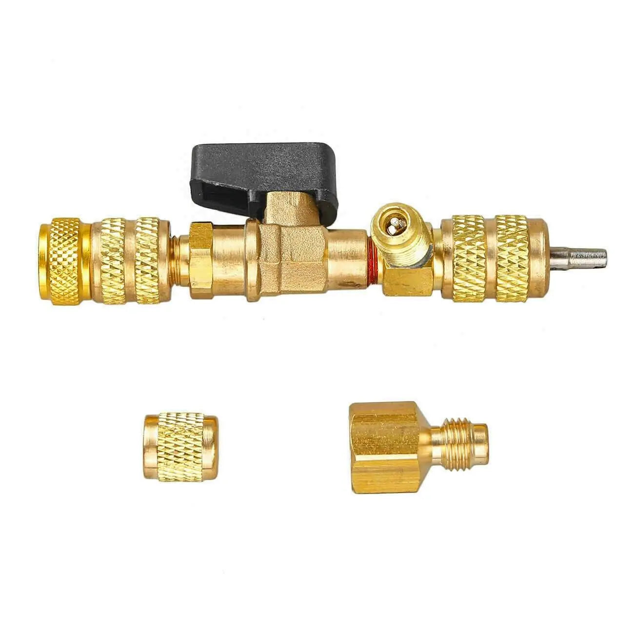 HVAC AC Schrader Valve Core Remover 1/4 & 5/16 Port Tool