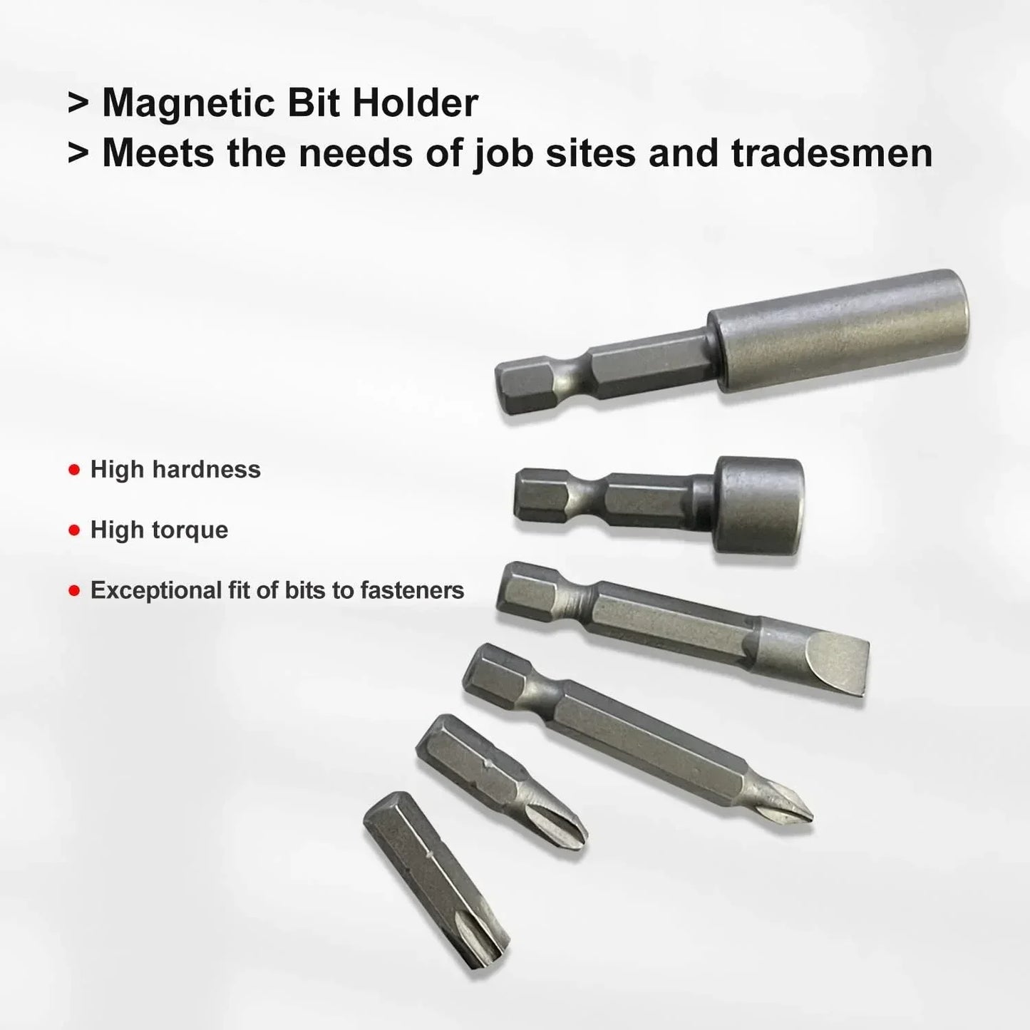 37-Piece Magnetic Screwdriver and Nut Driver Bit Set