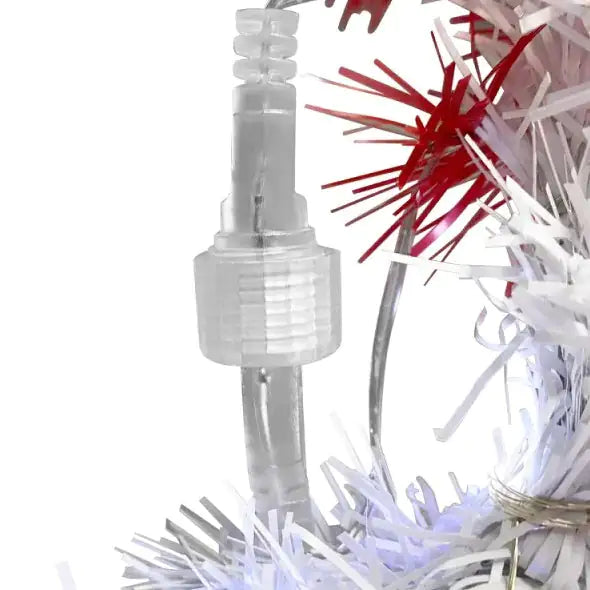 6FT Bendable Santa Hat Fir Christmas Tree with 300 LED Lights